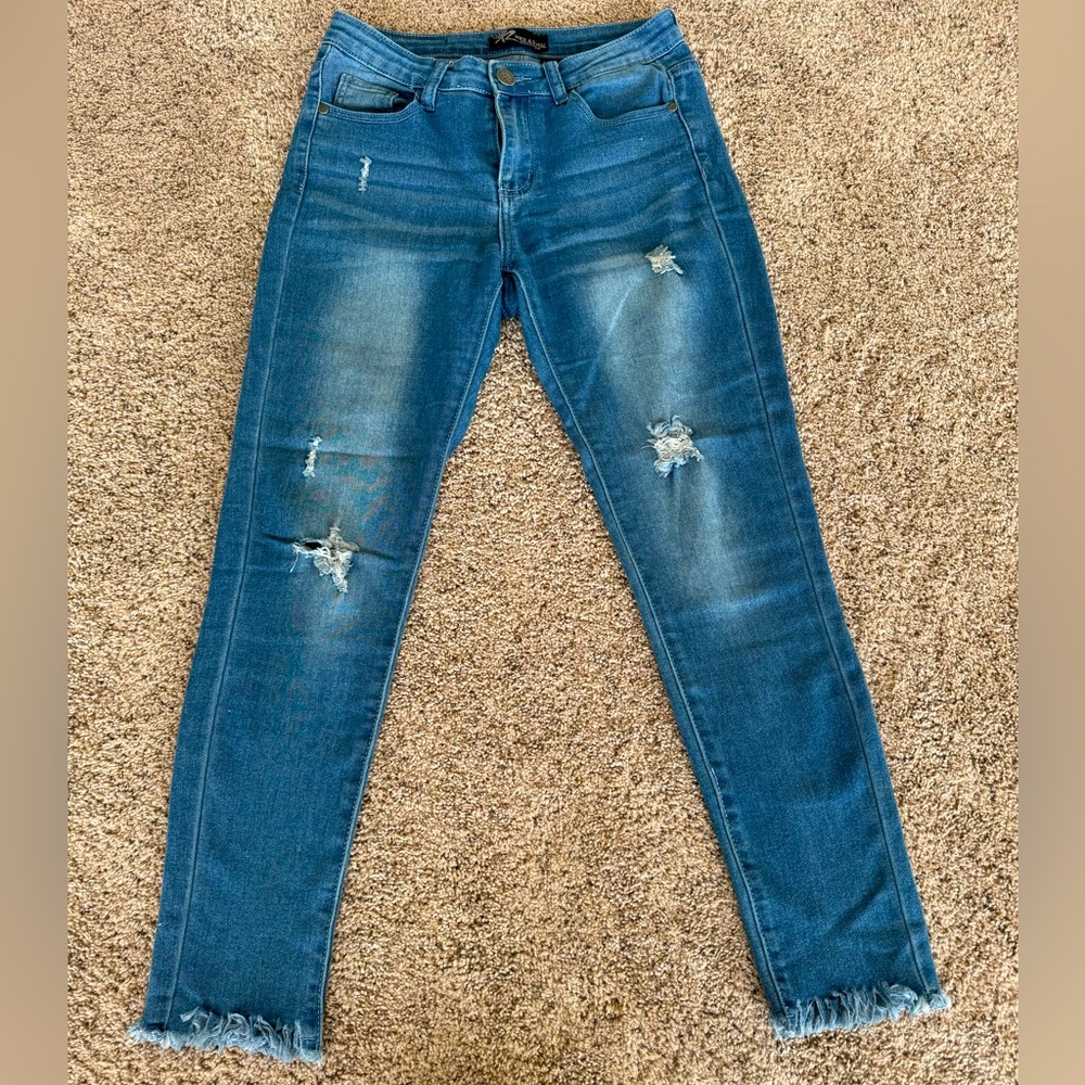 Rock and royal distressed leggings